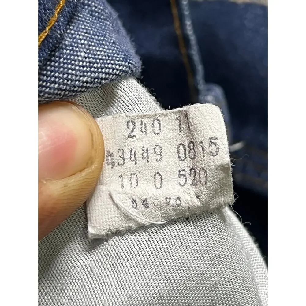 Vintage Levi's‎ Orange Tab Bootcut Jeans USA 1970s 1980s Denim 33x32